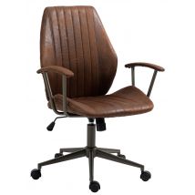 Chaise De Bureau Nampa Cognac - Ovegna
