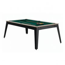 Billard Steel Oslo Pieds Gris Drap Vert - René Pierre