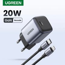 Chargeur Ugreen 20w/30w Gan – Chargeur Rapide Usb-c Pd3.0 Qc3.0 - Ugreen