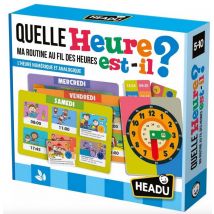 Quelle Heure Est Il - Jeu Ludique - Headu