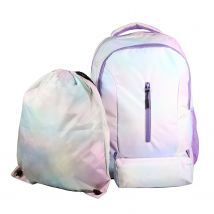 Set De Sac À Dos, Sac Gym Et Trousse Multicolore Tie And Dye Bagtrotter - Bagtrotter