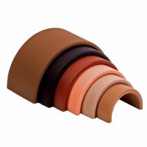 Jouet À Empiler Petit Arc-en-ciel En Silicone - Oli & Carol