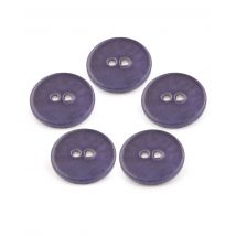 Lot De 5 Boutons Nacre Colorée - Ppy