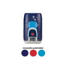 Boîtier Taille-crayons Et Gomme Shark Attack Milan