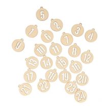 Set De 24 Chiffres Bois - Artemio