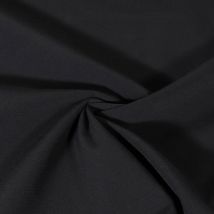 Tissu Coupe-vent Uni Noir - Craftine