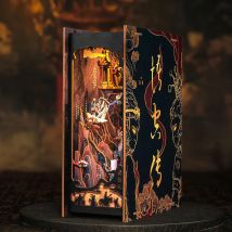 Book Nook Kit Diy Figured'art 89 Pièces - La Légende De Wukong - Diorama Maquette À Construire