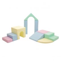 Ensemble Grands Blocs Pastel Clair - Iglu