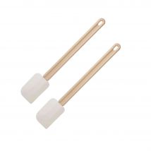 Ensemble De 2 Maryses De Pâtisserie Et De Cuisine Manche En Résine 42 Cm Fackelmann