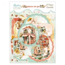 Tags Éléments Décoratifs En Papiers Scrapbooking Carterie Place We Go - MINTAY
