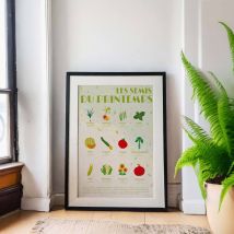 Poster - Les Semis De Printemps - Dr. Jonquille & Mr. Ail