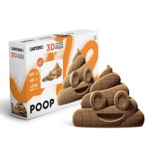 Cartonic Sculpture-puzzle 3d Carton - Poop