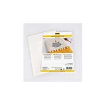 Voile Thermocollant Double Face Vliesofix Bondaweb - 90 X 100 Cm - Vlieseline Blanc - Vlieseline