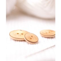 Lot De 5 Boutons Bois Flammé - Ppy