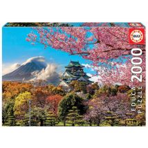 Puzzle 2000 Pcs Chateau D Osaka - Japon - Educa Borras