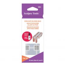 Moule 3d Oven-safe Mold En Silicone - Sculpey