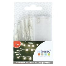Guirlande Led Blanc - 1 M - Artemio