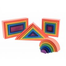 Set Architecte Arc-en-ciel - TickiT