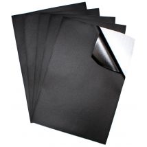 Feuille Adhésive Ardoise A4 Pour Créer Des Stickers 5 Pièces - Sodertex