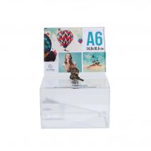 Urne A6 15x10,5x10 Cm - Cristal - X 2 - Exacompta