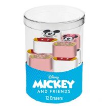 Mickey Mouse - Pack 12 Gommes Mickey & Minnie - K KARACTERMANIA