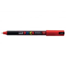 Lot De 12 Marqueurs Pointe Calibrée Extra-fine Posca Pc1mr 0,7mm Rouge Posca - Posca