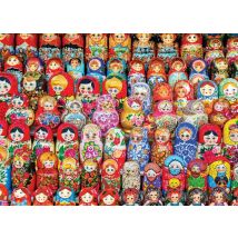 Puzzle 1000 Pièces - Poupées Russes Matriochkas - Eurographics