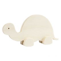 Tortue En Bois À Décorer 19 X 9,5 Cm - Creotime
