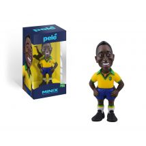 Minix - Football Stars - Brazil 1st Kit - Pele - Figurine À Collectionner 12 Cm