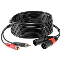 Câble Bretelle Adaptateur Xlr Mâle / Rca 1m Klotz Klotz