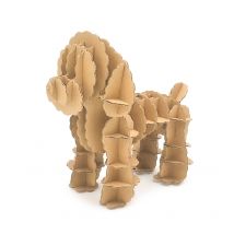 Maquette En Carton À Assembler Caniche 15 Cm - Megacrea DIY