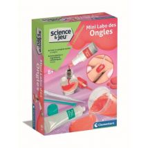 Sciences Et Jeu - Mini Labo Des Ongles - Crée Ton Propre Vernis A Ongles - Des 8 Ans - Clementoni