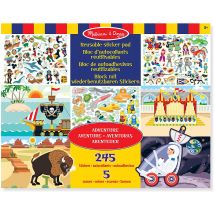 245 Autocollants Réutilisables - Aventure - Melissa & Doug