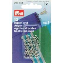 Agrafes Et Oeillets Pour Pantalons, Jupes Et Lingerie Taille 1 À 3 - Prym Taille 1