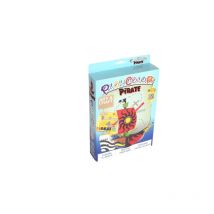 Pack Playcolor Pirate 6 Basic One + 1 Bateau En Carton - Playcolor