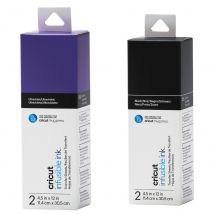 4 Feuilles De Transfert Pour Mug Press - Violet + Noir - Cricut