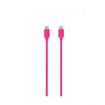 Jaym Câble Usb-c Vers Usb-c 3a Charge Et Synchronisation Collection Pop 1,5m Rose