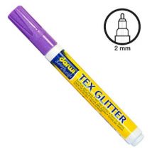 Feutre Peinture Pour Tissu Lilas Pailleté - Darwi