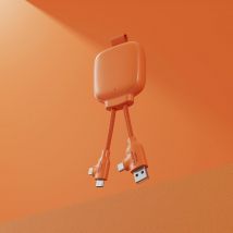 Chargeur 3000 Mah Gamma Lite Orange - Xoopar