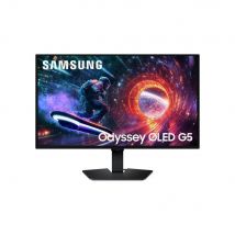 Ecran Pc Gamer - Samsung - 27'' - Qhd - 180hz - Dalle Oled - 0,03 Ms - Ajustable En Hauteur - Odyssey Oled G5 - G50f - Samsung