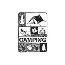 Die Classeur D'Embossage Camping - Darice
