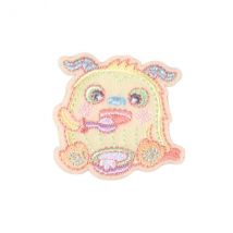 Ecusson Monstre Rigolo Monstre Qui Man 4cm X 4cm - My mercerie