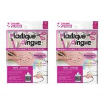 10 Feuilles De Plastique Fou 26,2 X 20,2 Cm - Couleurs Pastel - Graine Creative
