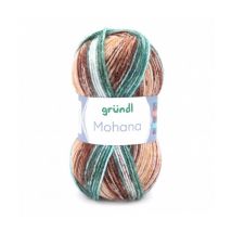 Mohair À Tricoter Mohana - Gründl - Certifié Oeko-tex 2 Vert