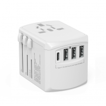 Xoopar Adaptateur De Voyage Universel Tripper Blanc