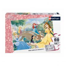 Puzzle 60 P - Disney Princesses - Nathan