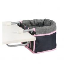 Siège De Table De Poupée, Mélange Anthracite - Bleu Foncé - Rose - Bayer Chic 2000