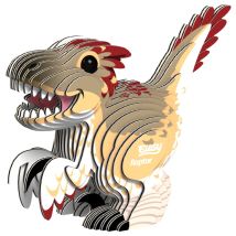 Eugy 3d Modèle: Préhistoire / Raptor 8,3x3,7x6,8cm, En Carton, En Boîte, 6+