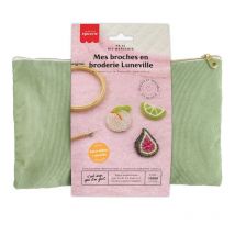 Diy Mercerie Mes Broches En Broderie L - La Petite Épicerie