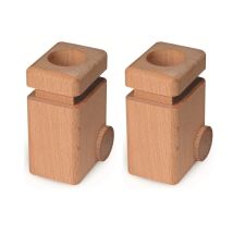 Lot De Deux Poubelles Naturelles - Fagus